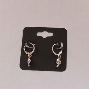 Elegant Silver Hoop Earrings